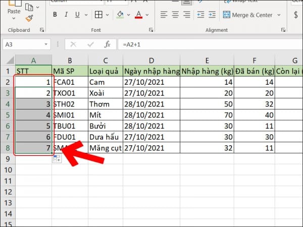 7 Cách Kéo Số Thứ Tự Trong Excel Thông Dụng Nhất 4 Cách kéo số thứ tự trong Excel tự nhảy