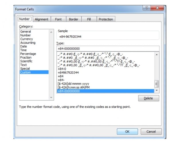 Hướng Dẫn Cách Thêm Số 0 Trong Excel Thao Tác Nhanh 14 Cách sửa định dạng số điện thoại trong Excel
