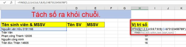 Cách Tách Tên Trong Excel Chi Tiết Dành Cho Người Mới 13 Cách tách tên và số trong Excel