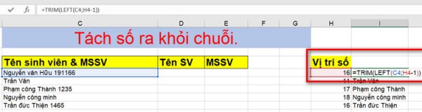 Cách Tách Tên Trong Excel Chi Tiết Dành Cho Người Mới 15 Cách tách tên và số trong Excel