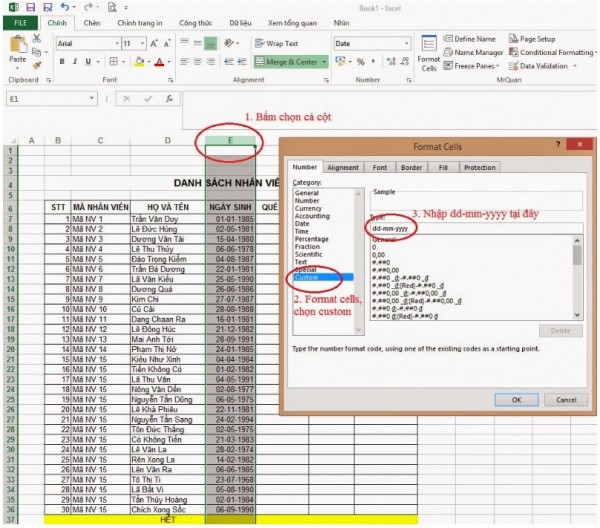 Hướng Dẫn Cách Kẻ Bảng Trong Excel Chi Tiết Từ A - Z 22 Hướng dẫn cách tạo bảng chấm công trong excel
