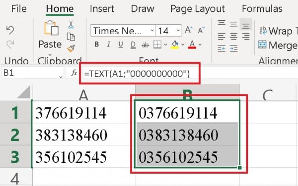Hướng Dẫn Cách Thêm Số 0 Trong Excel Thao Tác Nhanh 4 Cách thêm số 0 trong Excel 2010 vào đầu giá trị