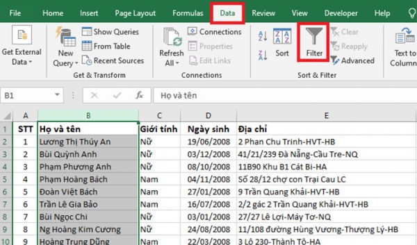 Hướng Dẫn Nhanh Cách Tìm Kiếm Trong Excel Đơn Giản 1 Hướng dẫn cách tìm kiếm trong Excel 2010, 2013, 2017