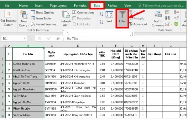 Cách Tìm Tên Trong Excel Cực Nhanh - Cực Đơn Giản 4 Hướng dẫn cách tìm tên trong Excel