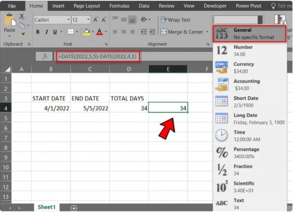 Bật Mí Cách Tính Ngày Trong Excel Dễ Sử Dụng - Chi Tiết 2 Hướng dẫn cách tính ngày trong Excel