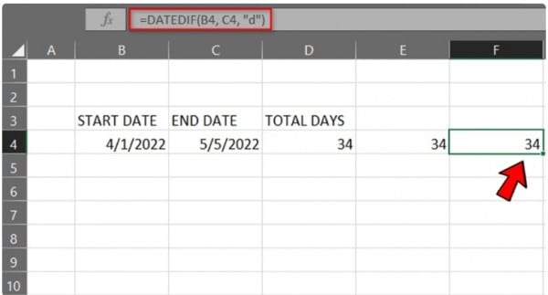 Bật Mí Cách Tính Ngày Trong Excel Dễ Sử Dụng - Chi Tiết 3 Hướng dẫn cách tính ngày trong Excel