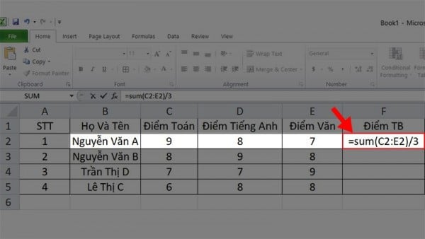 Cách Tính Trung Bình Trong Excel Dễ Nhất - Nhanh Nhất 3 Hướng dẫn cách tính trung bình trong Excel