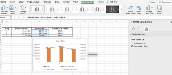 Cách Tạo Biểu Đồ Trong Excel Thao Tác Nhanh - Đẹp 17 Cách vẽ biểu đồ cột và đường trong Excel 2010
