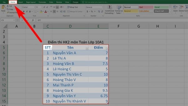 Hướng Dẫn Cách Kẻ Bảng Trong Excel Chi Tiết Từ A - Z 11 Hướng dẫn cách xóa bảng trong Excel