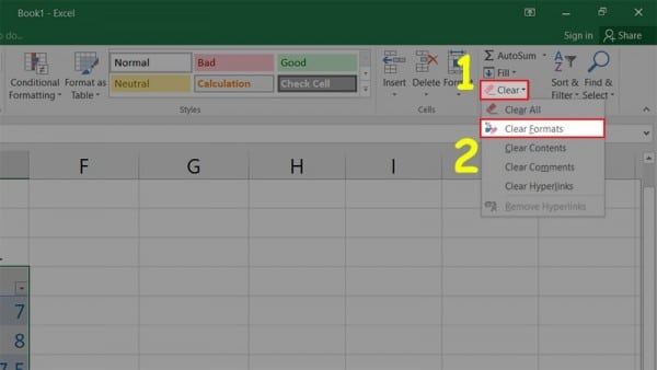 Hướng Dẫn Cách Kẻ Bảng Trong Excel Chi Tiết Từ A - Z 17 Hướng dẫn cách xóa bảng trong Excel