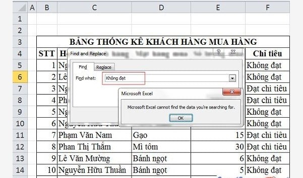 Hướng Dẫn Nhanh Cách Tìm Kiếm Trong Excel Đơn Giản 15 Ctrl + F trong Excel không tìm được?