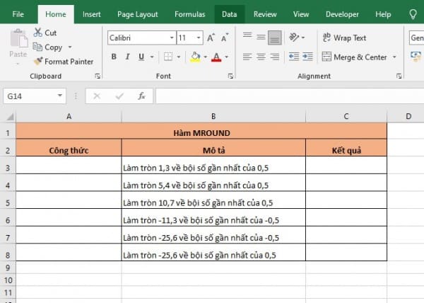 5 Cách Làm Tròn Số Trong Excel Ai Cũng Làm Được 13 Hàm làm tròn lên 0.5 trong Excel