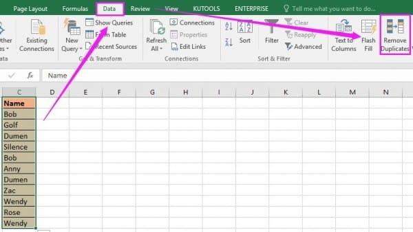 5 Cách Lọc Trùng Trong Excel Cực Hiệu Quả - Nhanh Chóng 1 Cách loại bỏ giá trị trùng lặp trong Excel