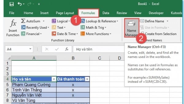 Cách Tìm Tên Trong Excel Cực Nhanh - Cực Đơn Giản 17 Hướng dẫn tạo ô tìm kiếm trong Excel