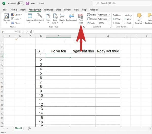 Cách Lặp Lại Tiêu Đề Trong Excel Thao Tác Nhanh 8 Hướng dẫn bỏ lặp lại tiêu đề trong Excel