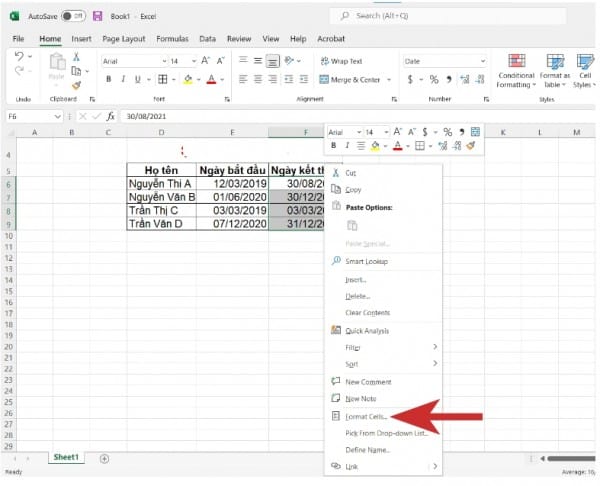 Cách Định Dạng Ngày Tháng Năm Trong Excel Đơn Giản Nhất 3 Cách định dạng ngày tháng năm tùy chỉnh trong Excel