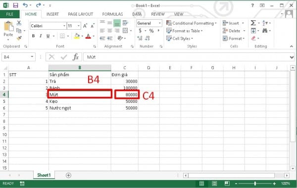 Cách Gộp Ô Trong Excel Thực Hiện Nhanh - Không Mất Dữ Liệu 1 Cách gộp ô trong Excel 2010