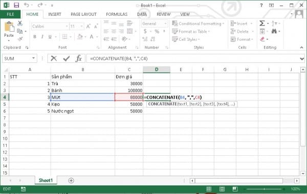 Cách Gộp Ô Trong Excel Thực Hiện Nhanh - Không Mất Dữ Liệu 2 Cách gộp ô trong Excel 2010