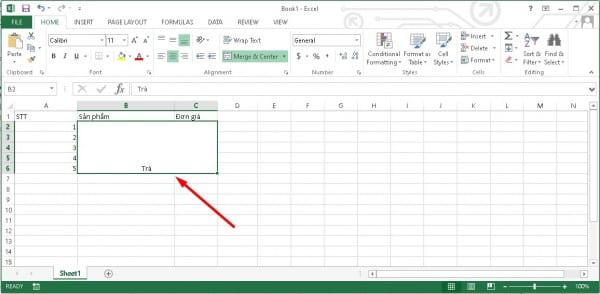 Cách Gộp Ô Trong Excel Thực Hiện Nhanh - Không Mất Dữ Liệu 7 Cách gộp ô trong Excel 2010