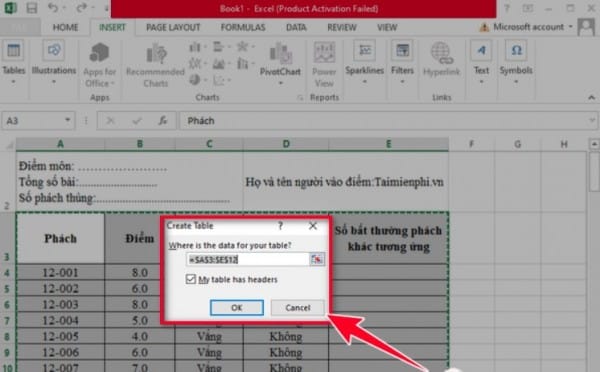 Hướng Dẫn Nhanh Cách Tạo Bảng Trong Excel Chi Tiết 13 Cách tạo bảng phức tạp trong Excel