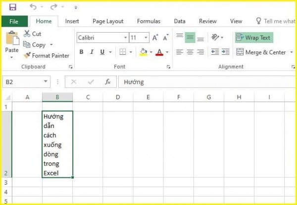 Hướng Dẫn Cách Xuống Dòng Trong Excel Dễ Nhất 10 Cách xuống dòng trong Excel