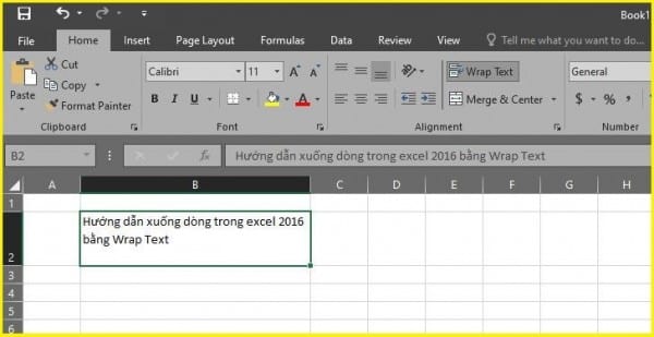 Hướng Dẫn Cách Xuống Dòng Trong Excel Dễ Nhất 4 Cách xuống dòng trong Excel