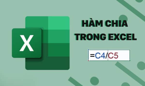 Cách Sử Dụng Hàm Chia Trong Excel Đơn Giản Nhất 1 Hàm chia trong Excel