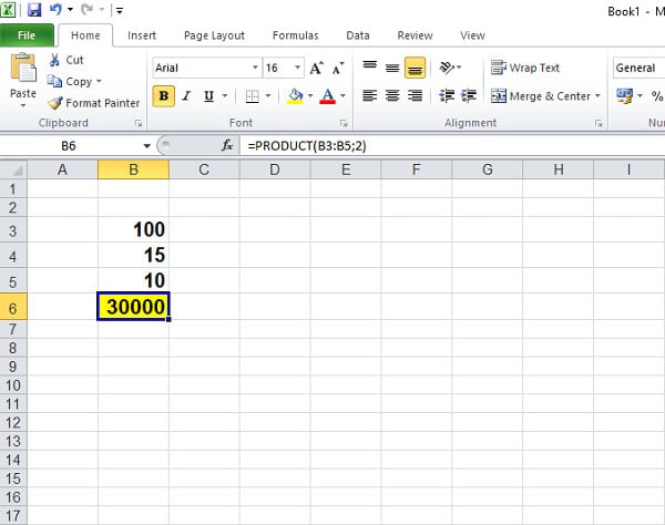 Hàm PRODUCT Trong Excel - Cách Dùng Hàm Nhân Trong Excel Có Ví Dụ Cụ Thể 10 Cách dùng hàm PRODUCT trong Excel
