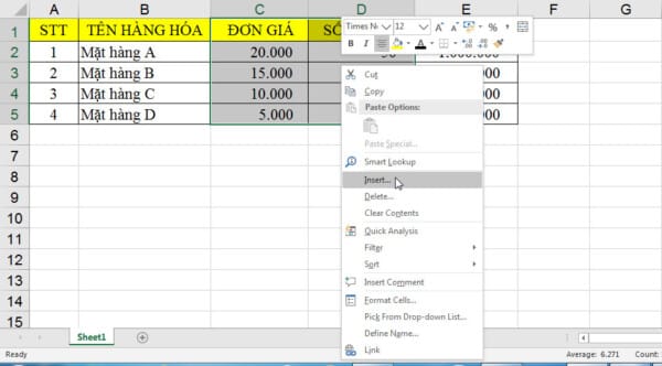 3 Cách Xóa Cột Trong Excel "Đơn Giản" Có Ví Dụ Minh Hoạ