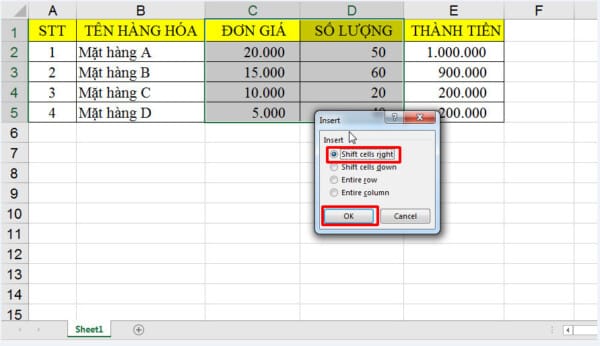 3 Cách Xóa Cột Trong Excel "Đơn Giản" Có Ví Dụ Minh Hoạ