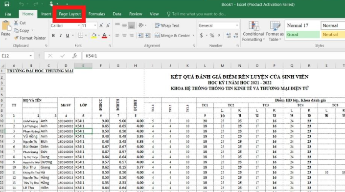4 Cách In Excel Vừa Trang Giấy A4 "Đơn Giản" Nhất 2 4 Cách In Excel Vừa Trang Giấy A4 "Đơn Giản" Nhất