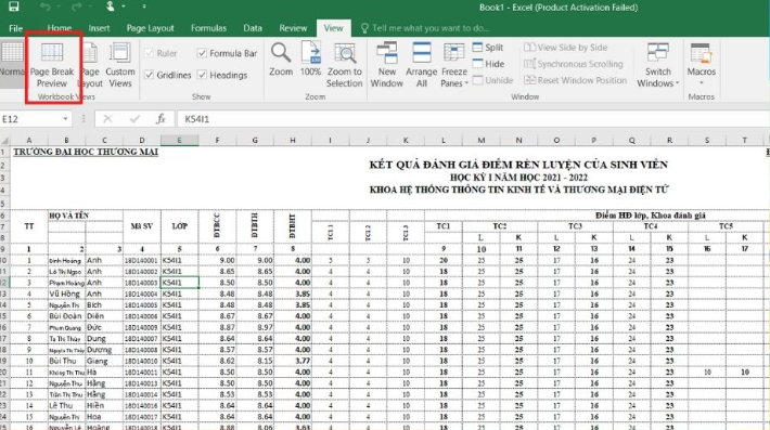 4 Cách In Excel Vừa Trang Giấy A4 "Đơn Giản" Nhất 9 4 Cách In Excel Vừa Trang Giấy A4 "Đơn Giản" Nhất