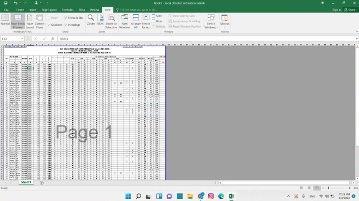 4 Cách In Excel Vừa Trang Giấy A4 "Đơn Giản" Nhất 10 4 Cách In Excel Vừa Trang Giấy A4 "Đơn Giản" Nhất