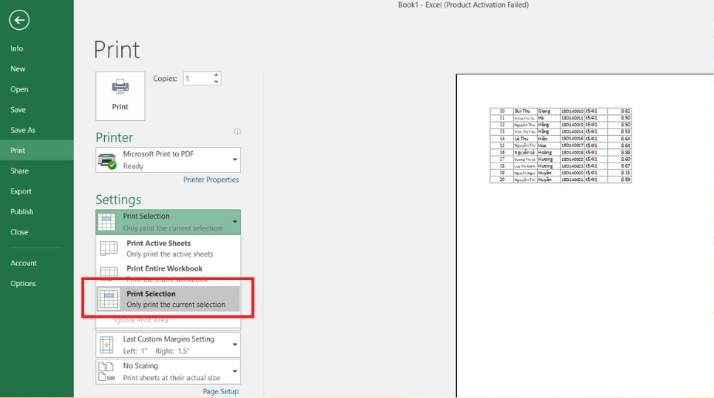 4 Cách In Excel Vừa Trang Giấy A4 "Đơn Giản" Nhất 20 4 Cách In Excel Vừa Trang Giấy A4 "Đơn Giản" Nhất