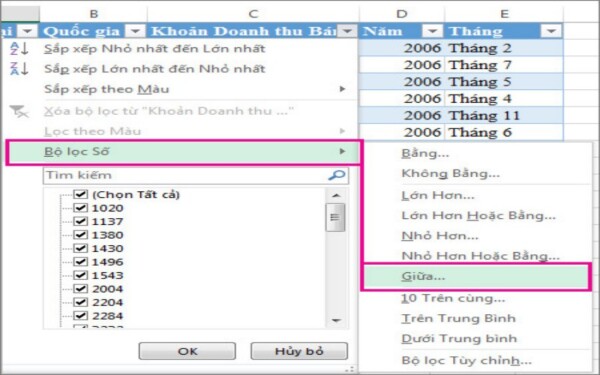 "Bật Mí" 3 Cách Lọc Dữ Liệu Trong Excel Hiệu Quả Nhất 1 "Bật Mí" 3 Cách Lọc Dữ Liệu Trong Excel Hiệu Quả Nhất