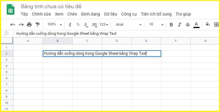 6 Cách Xuống Hàng Trong Excel "SIÊU" Đơn Giản 5 6 Cách Xuống Hàng Trong Excel "SIÊU" Đơn Giản