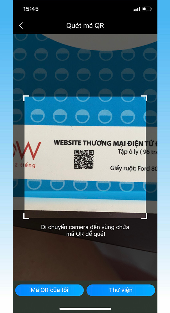 Cách quét mã QR code trên ứng dụng Zalo trên điện thoại nhanh chóng và dễ dàng.