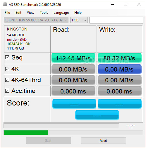 AS SSD Benchmark - Phần mềm kiểm tra ổ cứng chuyên dụng