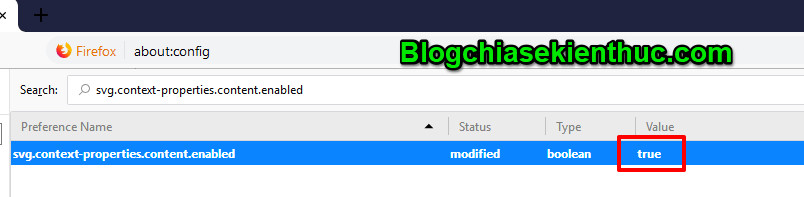 Bật Tính Năng Hỗ Trợ SVG