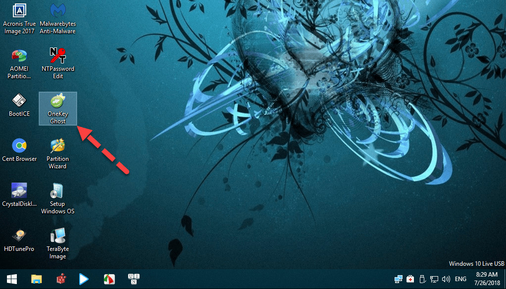 Chuẩn bị USB boot cho quá trình bung file Ghost