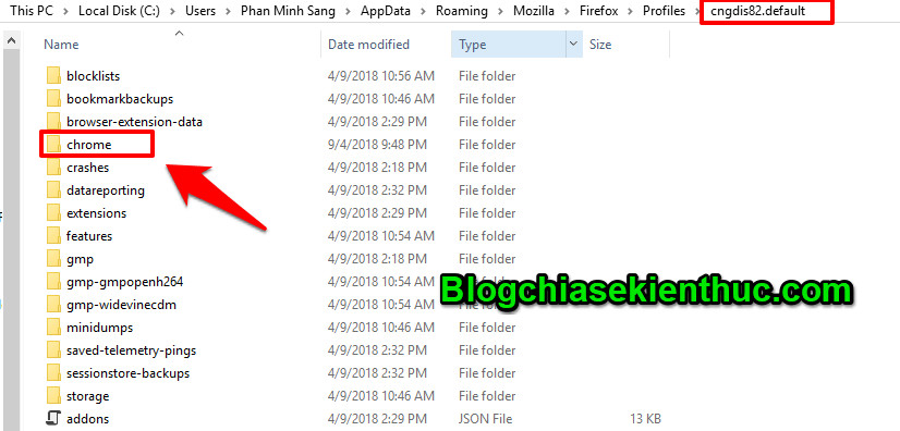 Giao diện Material Design trên Firefox