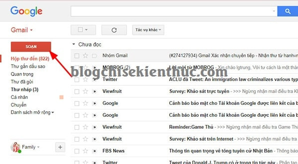 Gửi file đính kèm có dung lượng lớn trên Gmail
