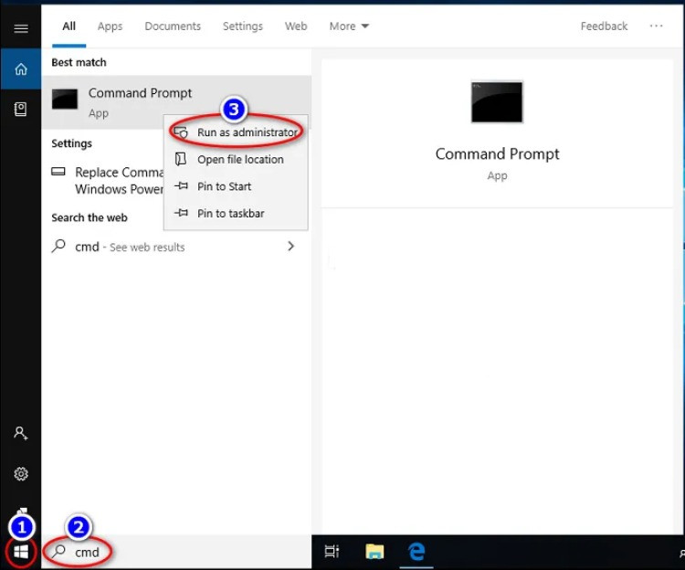 Hướng dẫn sử dụng Command Prompt