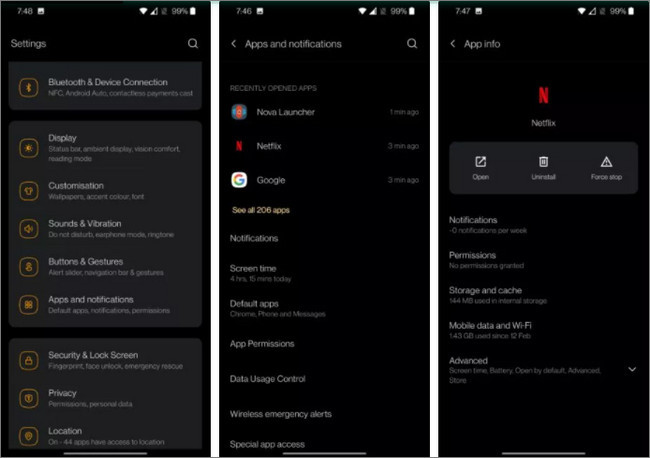 Khắc phục CH Play bị lỗi