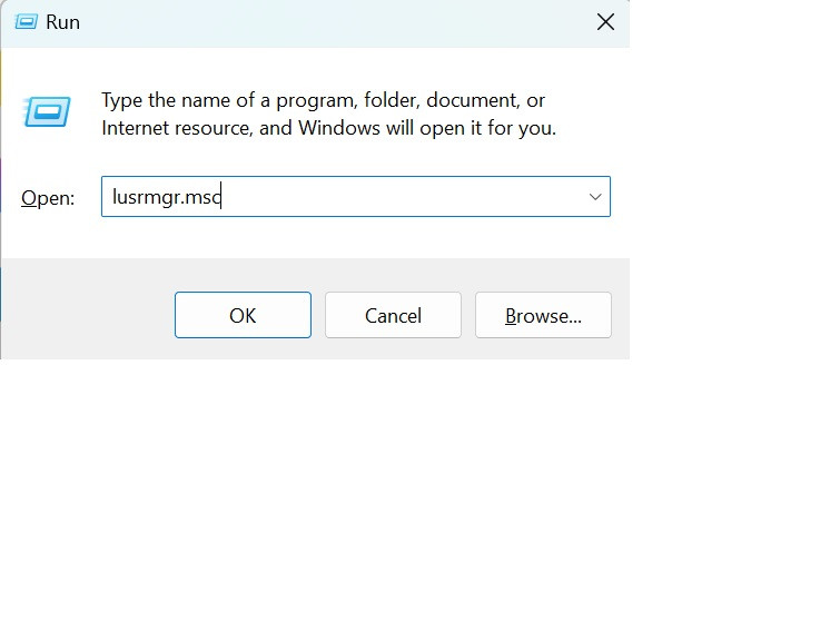 Kiểm tra trạng thái Local User and Group Management