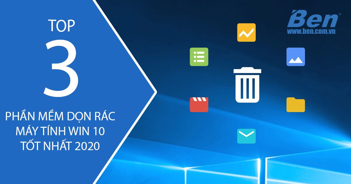 Phần mềm dọn dẹp máy tính Windows 10