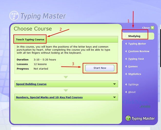 Phần mềm luyện gõ 10 ngón TypingMaster