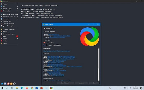 Phần mềm quay màn hình ShareX