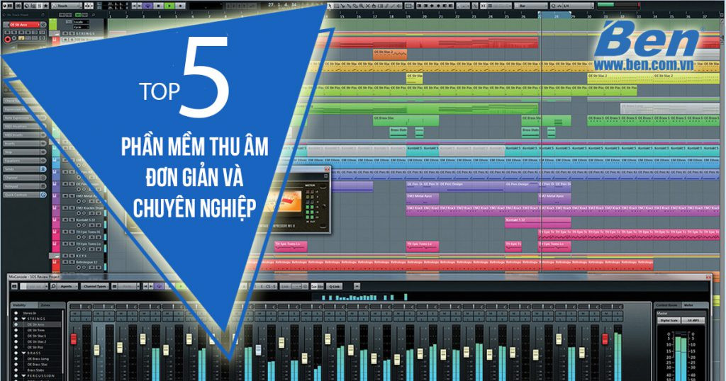 Phần mềm thu âm tốt nhất hiện nay