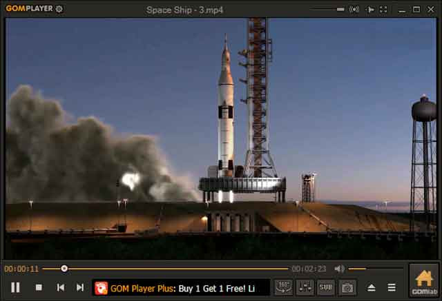 Phần mềm xem video Gom Player